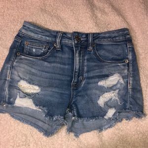 American eagle jean shorts